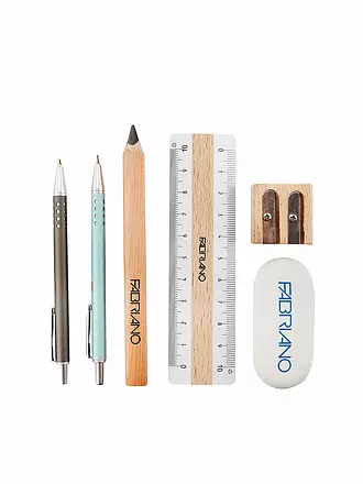 FABRIANO | Schreibset in Leinentasche | 